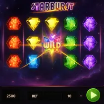 Nifty - Starburst Slot Game - NetEnt Casino